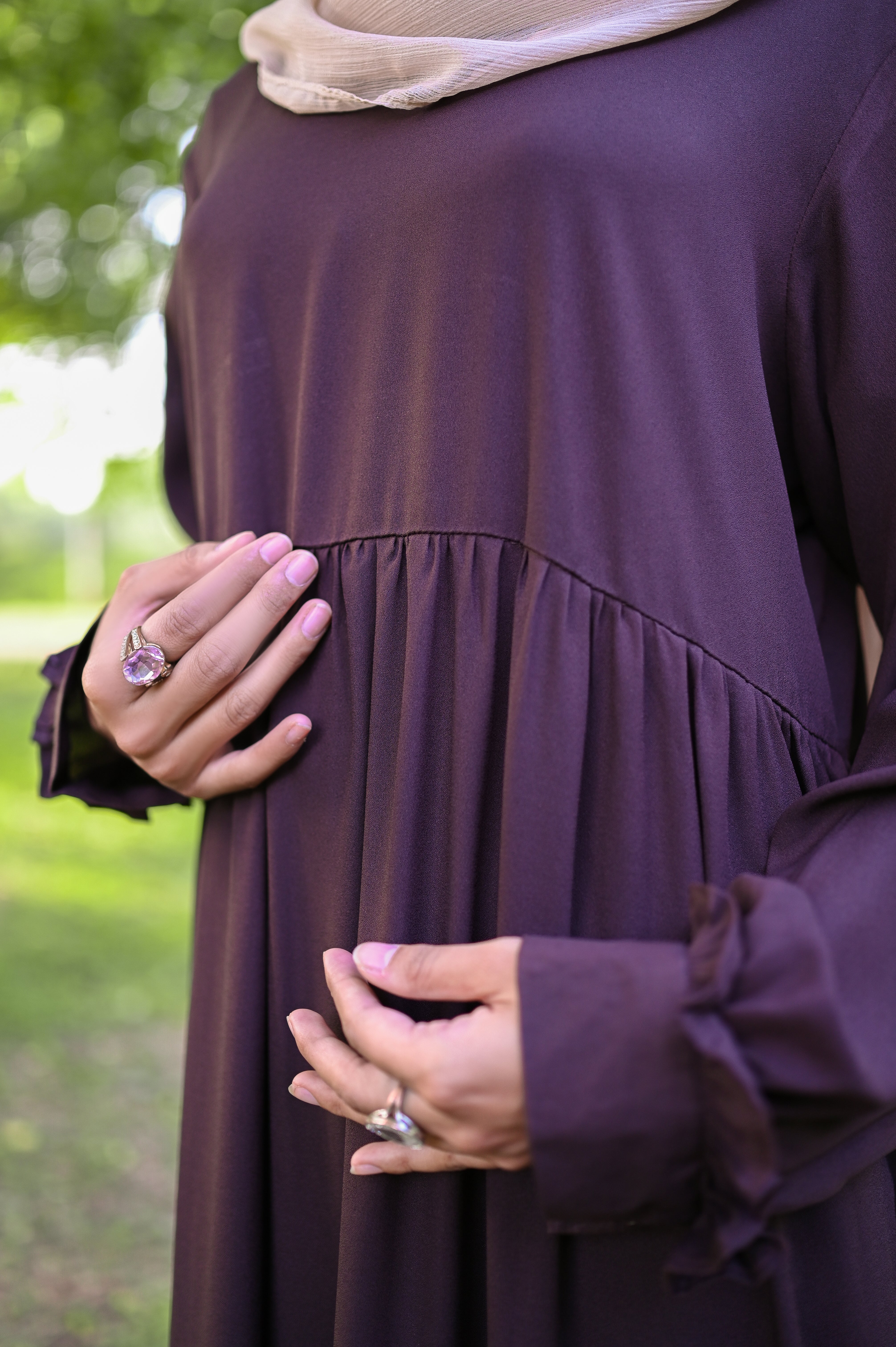Chocolate Brown Abaya